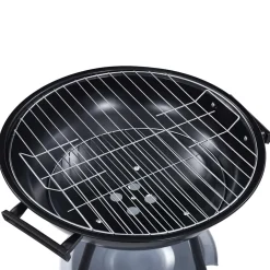 vidaXL Kogelbarbecue houtskool met wieltjes XXL 44 cm