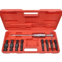 vidaXL Kogellagertrekker blind gat set