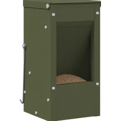 vidaXL Konijnenvoer Olijf Groen 12,5 x 12,5 x 25 cm 1,5 kg