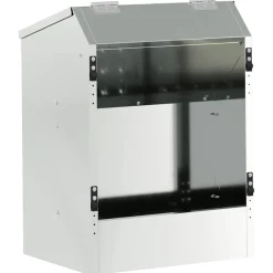 vidaXL Konijnenvoer zilver 33,5 x 25,5 x 45,5 cm 3 kg