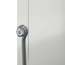 vidaXL Konijnenvoer zilver 12,5 x 26 x 28,5 cm 1 kg