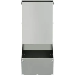 vidaXL Konijnenvoer zilver 12,5 x 26 x 28,5 cm 1 kg