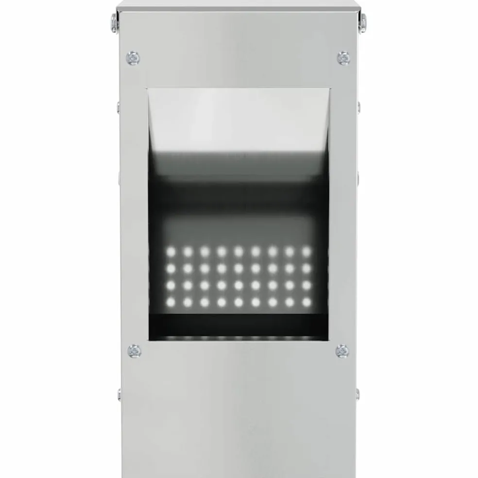 vidaXL Konijnenvoer Zilver 12,5 x 12,5 x 25 cm 1,5 kg