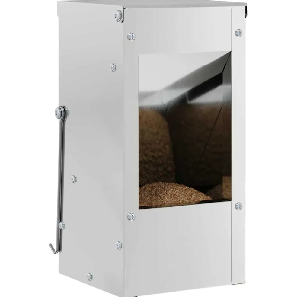 vidaXL Konijnenvoer Zilver 12,5 x 12,5 x 25 cm 1,5 kg