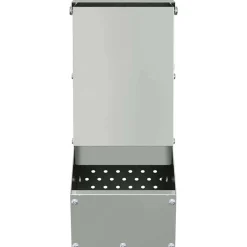 vidaXL Konijnenvoer Zilver 12,5 x 26 x 28,5 cm 1 kg