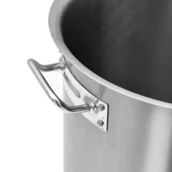 vidaXL Kookpan 26 L 32x32 cm roestvrij staal