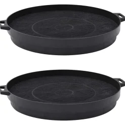 vidaXL Koolstoffilters voor afzuigkap 2 st 210 mm