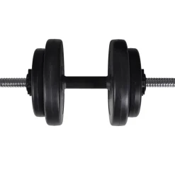vidaXL Krachttoren met halterset 60,5 kg