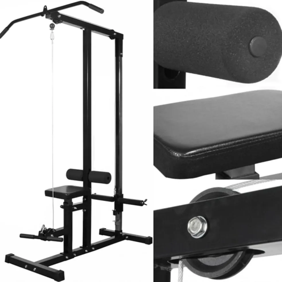vidaXL Krachttoren met halterset 30,5 kg