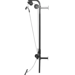 vidaXL Krachttoren voor aan de wand met halterset 60,5 kg