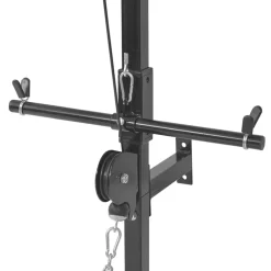 vidaXL Krachttoren voor aan de wand met halterset 60,5 kg