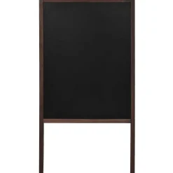 vidaXL Krijtbord dubbelzijdig vrijstaand 60x80 cm cederhout