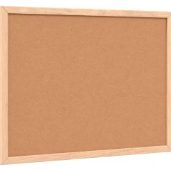 vidaXL Krijtbord met massief grenenhouten frame 40x30 cm zwart