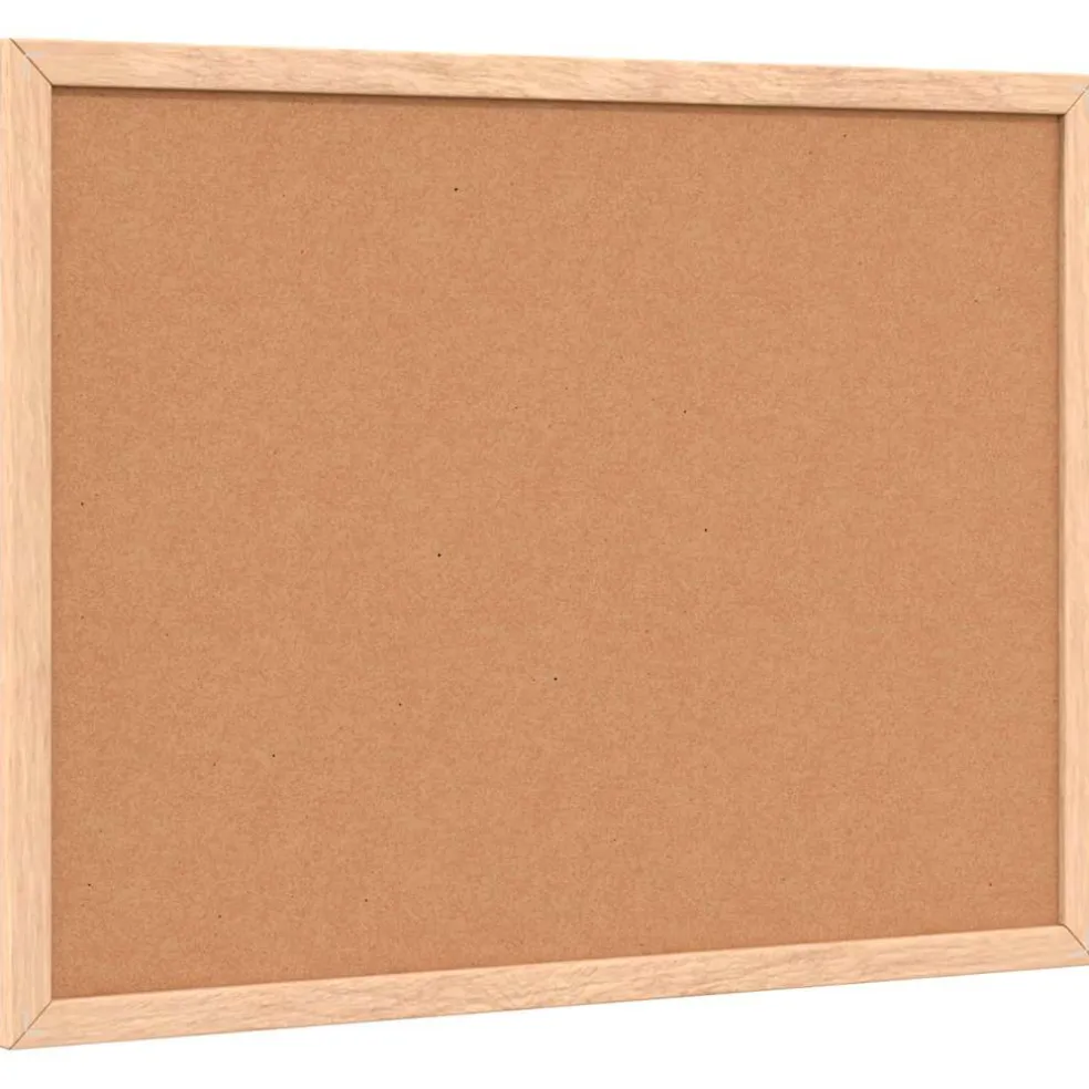 vidaXL Krijtbord met massief grenenhouten frame 40x30 cm zwart
