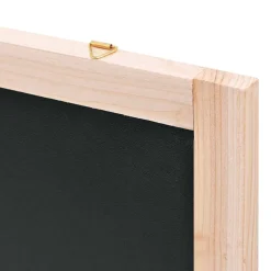 vidaXL Krijtbord voor aan de wand 60x80 cm cederhout