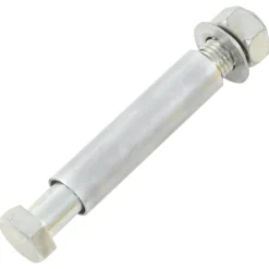 vidaXL Kruiwagenwiel met as 4,00-8 390 mm massief PU