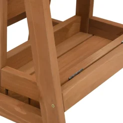 vidaXL Krukje inklapbaar massief vurenhout