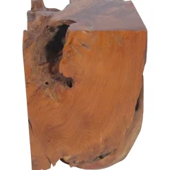 vidaXL Kruk massief teakhout