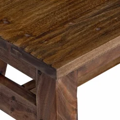 vidaXL Kruk Naturel 30 x 20 x 20 cm Mahoniehout