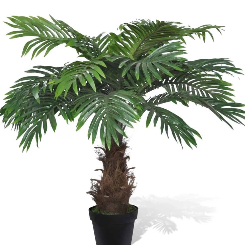 vidaXL Kunstboom met pot cycaspalm 80 cm
