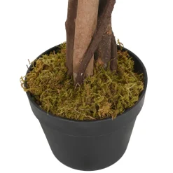 vidaXL Kunstboom wisteria 560 bladeren 80 cm groen en wit