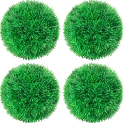 vidaXL Kunstbuxusbollen 4 st 12 cm