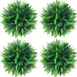 vidaXL Kunstbuxusbollen 4 st 15 cm