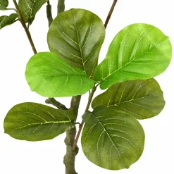 vidaXL Kunstficussenboom 30 blaadjes 125 cm groen