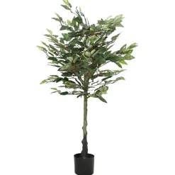 vidaXL Kunstfuxus boom 480 bladeren 130 cm groen