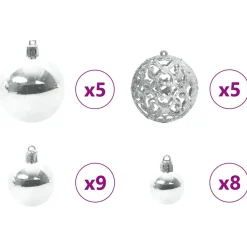 vidaXL Kunstkerstboom 120 cm 150 LED's Warmwit PVC en staal Groen