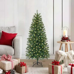 vidaXL Kunstkerstboom Groen 120 cm PE en PVC