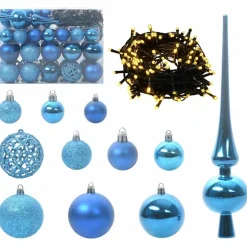 vidaXL Kunstkerstboom Groen 120 cm PVC en Staal en Kunststof
