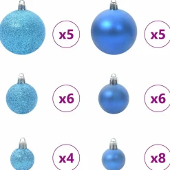 vidaXL Kunstkerstboom Groen 120 cm PVC en Staal en Kunststof
