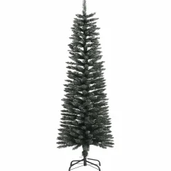 vidaXL Kunstkerstboom Groen 120 cm PVC en Plastic en Staal