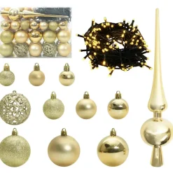 vidaXL Kunstkerstboom Groen 150 cm PVC en Staal en Kunststof