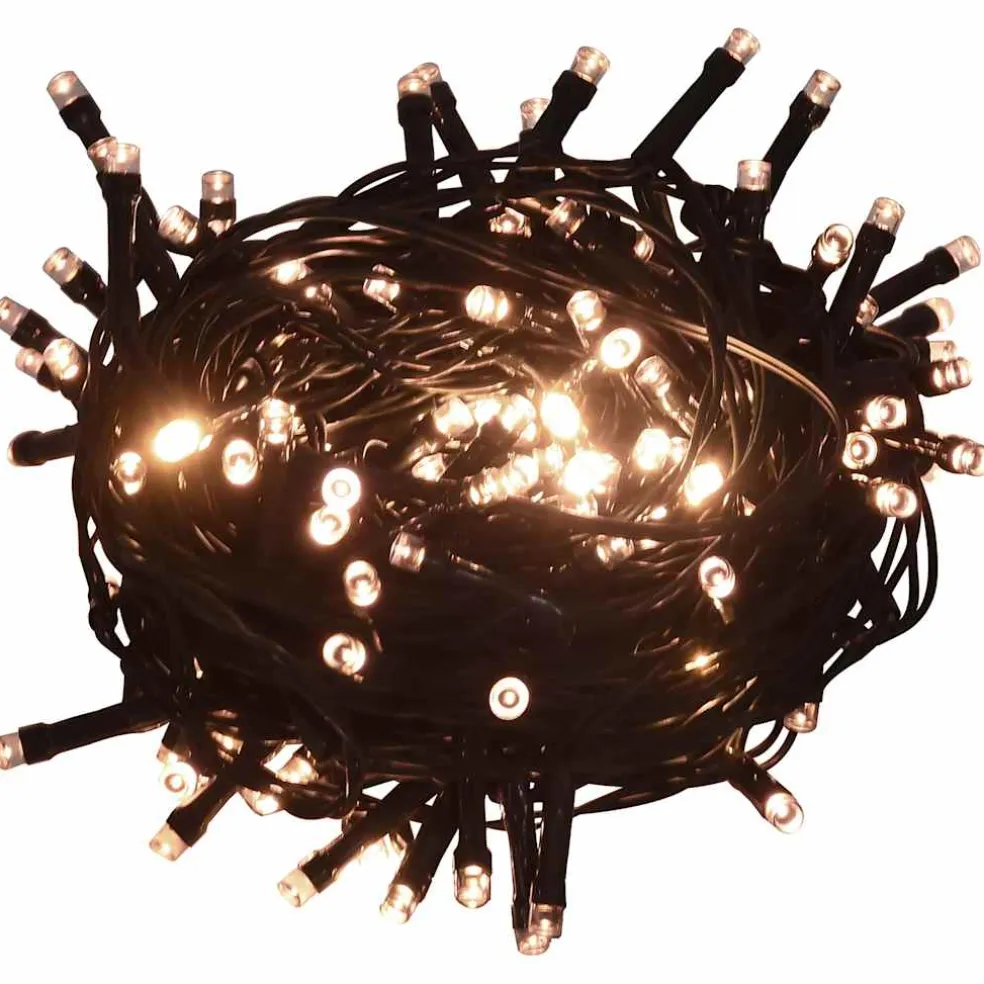 vidaXL Kunstkerstboom met 150 LED's en sneeuw 120 cm