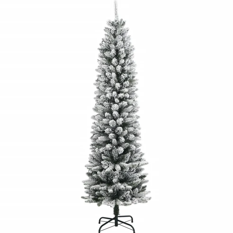vidaXL Kunstkerstboom met 150 LED's en sneeuw 120 cm