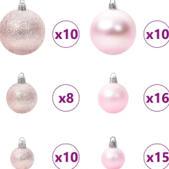 vidaXL Kunstkerstboom met 300 LED Wit 210 cm PVC en staal