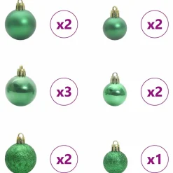 vidaXL Kunstkerstboom met 150 LED met standaard Groen 120 cm PE en PVC