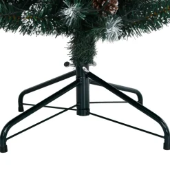 vidaXL Kunstkerstboom smal met 150 LED's 120 cm