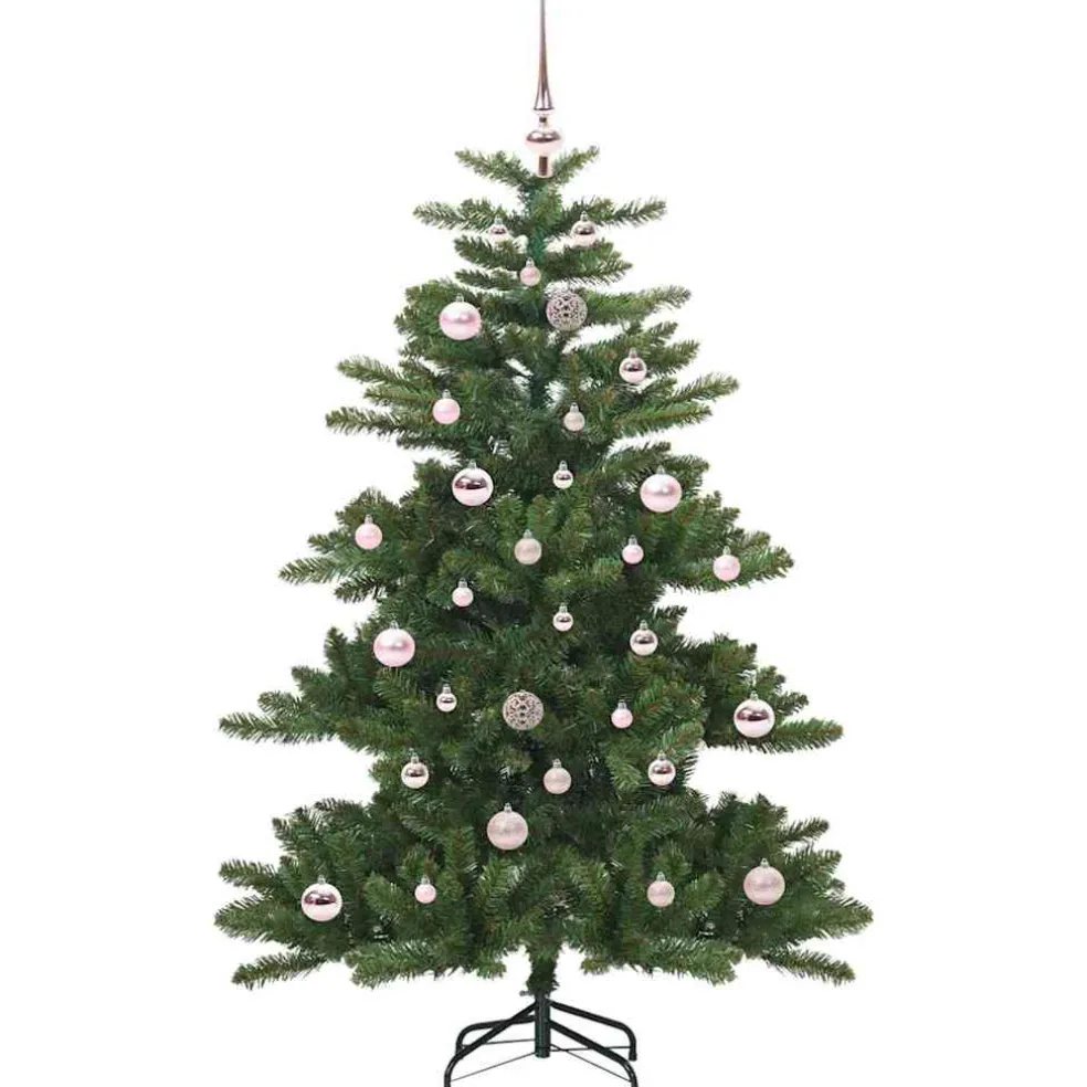 vidaXL Kunstmatige Inklapbare Kerstboom Groen 150 cm PVC en staal