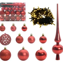 vidaXL Kunstmatige Inklapbare Kerstboom Wit 120 cm PVC en staal