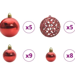 vidaXL Kunstmatige Inklapbare Kerstboom Wit 120 cm PVC en staal
