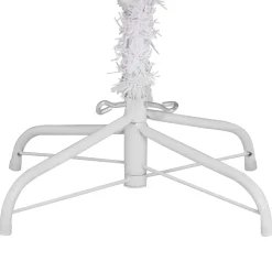 vidaXL Kunstmatige Inklapbare Kerstboom Wit 180 cm PVC en staal