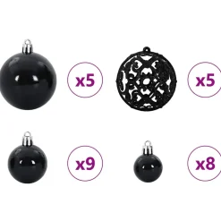 vidaXL Kunstmatige Kerstboom Sneeuw Gevlochten met LED Licht 120 cm