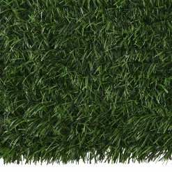 vidaXL Kunstmatige omheining Lichtgroen 1 x 3 m PVC en staal