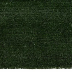 vidaXL Kunstmatige omheining Donkergroen 1 x 3 m PVC en staal