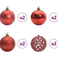 vidaXL Kunstmatig Voorverlicht Kerstboom Groen 120 cm PVC en Metaal