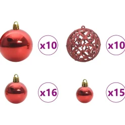 vidaXL Kunstmatig Voorverlicht Kerstboom met 300 LED Groen 180 cm PVC