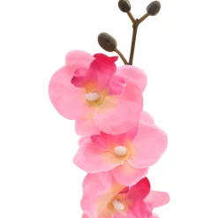 vidaXL Kunstorchidee Plant Roze 36 x 10 x 30 cm Stof, PE en PEVA